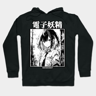 Anime Cute Girl Japanese Manga Streetwear Harajuku Style Hoodie